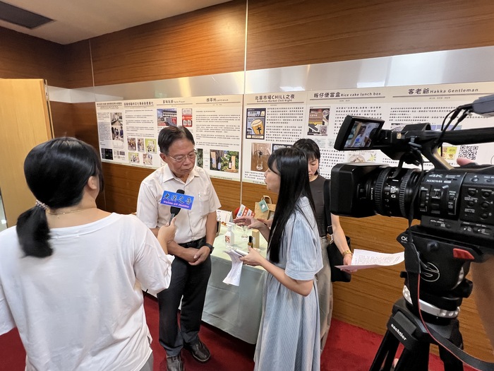 副校長受訪圖片