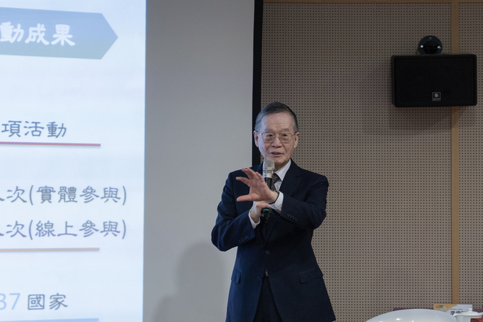 簡又新大使演講「大學永續發展的挑戰」圖片